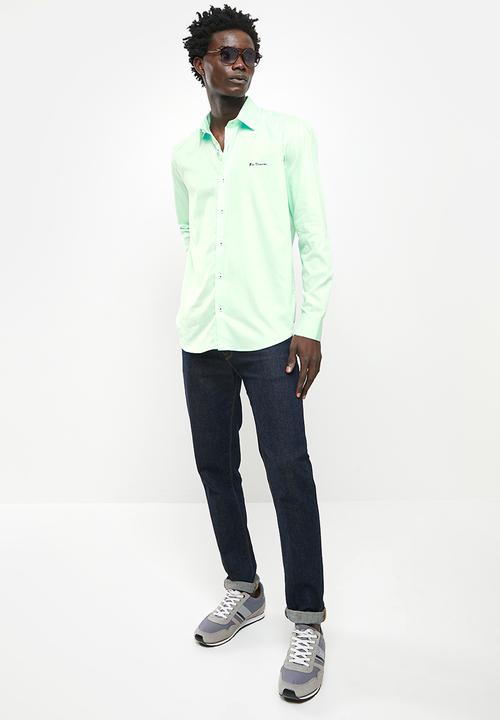 Ben Sherman - Slim ben shirt - mint