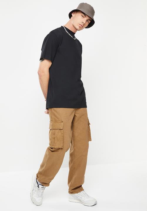 Factorie - Straight cargo pant - camel
