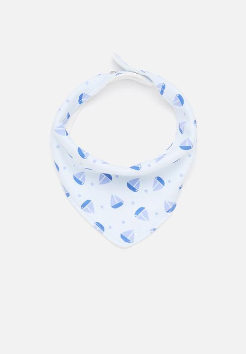 Pop Candy - Baby 3 pack bibs - blue