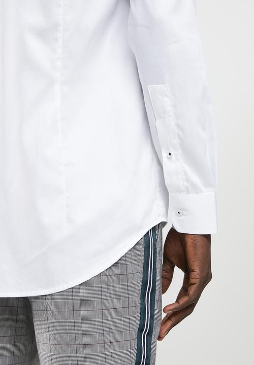 Ben Sherman - SLIM BEN SHIRT - WHITE