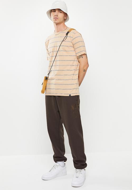 Factorie - Nasa relaxed trackpant - brown