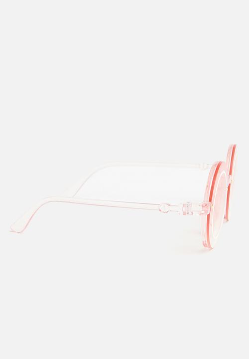 Rebel Republic - Girls round sunglasses - pink