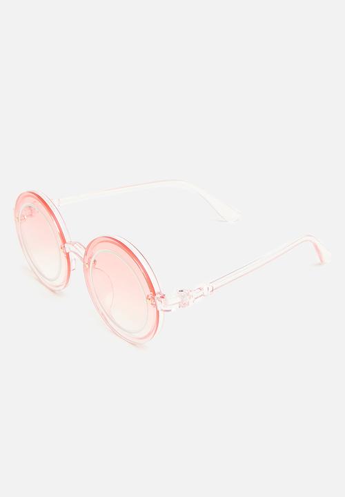 Rebel Republic - Girls round sunglasses - pink