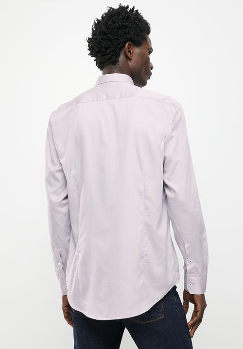 Ben Sherman - Slim ben shirt grey - titanium