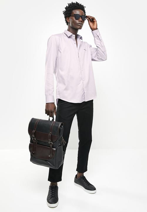 Ben Sherman - Slim ben shirt grey - titanium
