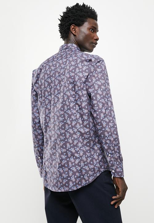 Ben Sherman - Large paisley shirt - marine