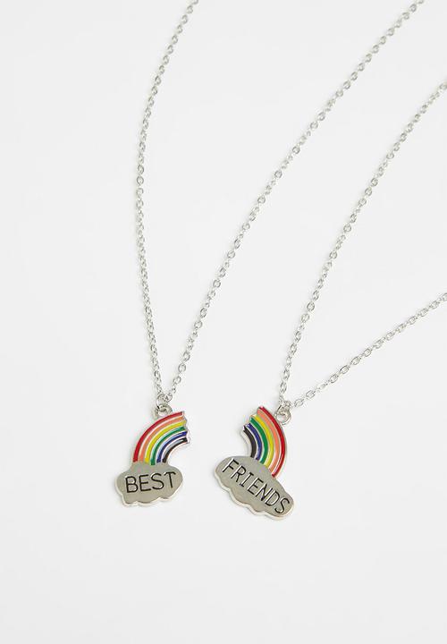 Pop Candy - Best friends necklaces - silver 