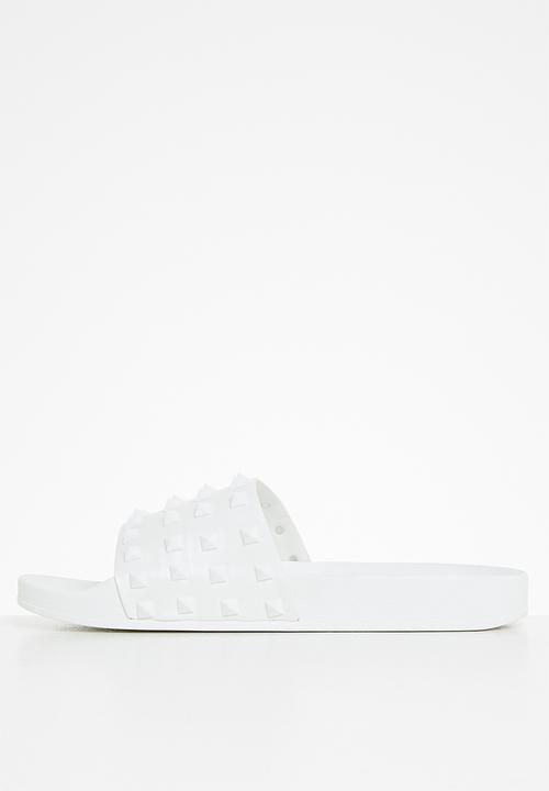 Madden Girl - Flashh slide - white paris