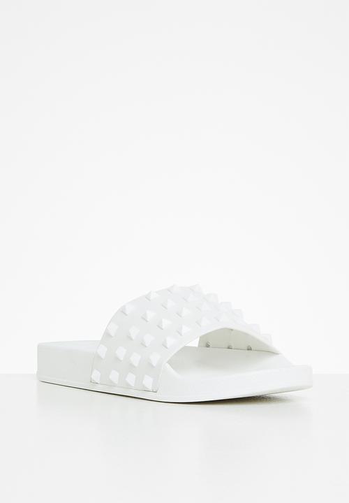 Madden Girl - Flashh slide - white paris