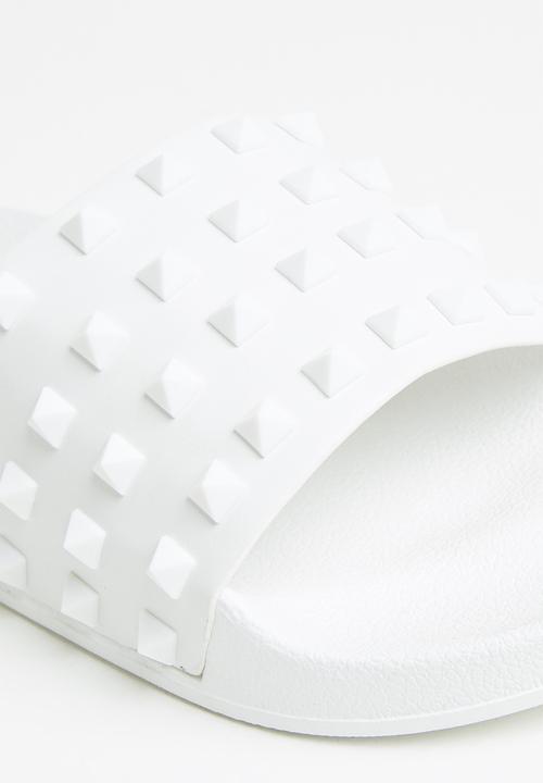 Madden Girl - Flashh slide - white paris