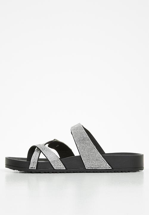 Madden Girl - Twila-r slide - black