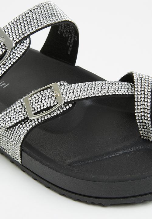 Madden Girl - Twila-r slide - black
