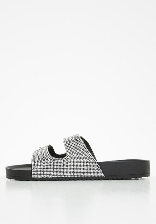 Madden Girl - Teddy-r slide - black