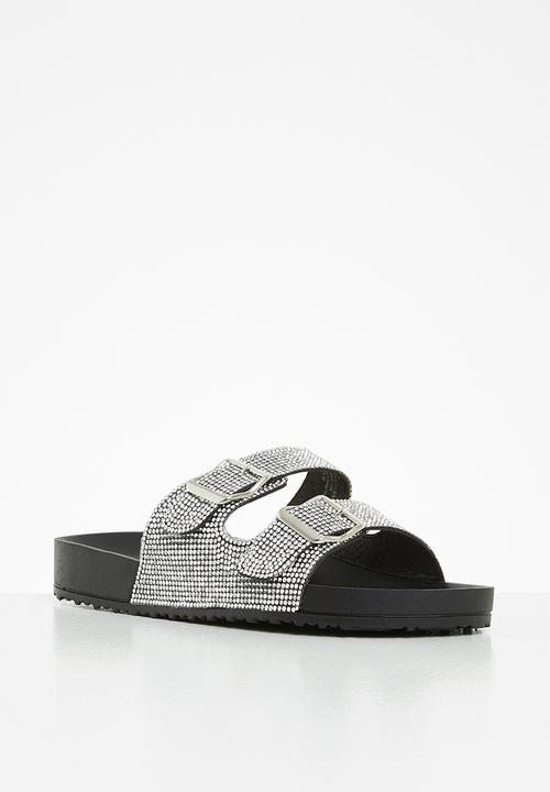 Madden Girl - Teddy-r slide - black