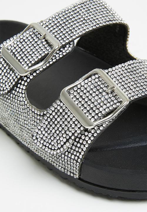 Madden Girl - Teddy-r slide - black