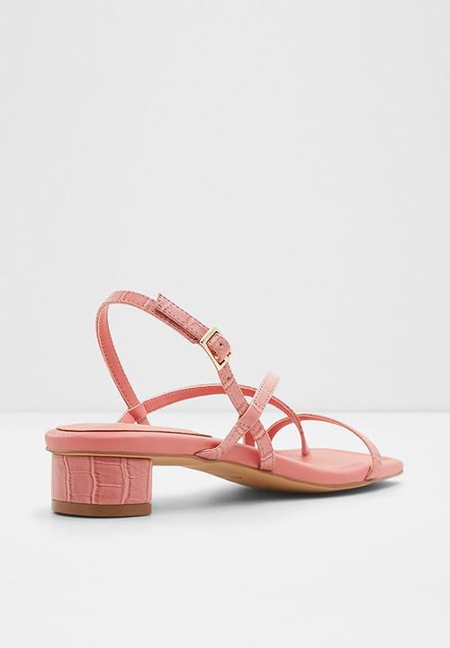 ALDO - Darelle barely there block heel - other pink