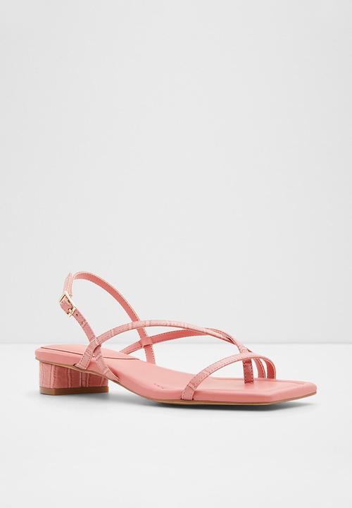 ALDO - Darelle barely there block heel - other pink