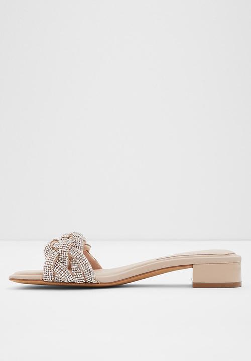 ALDO - Dima barely there block heel - bone