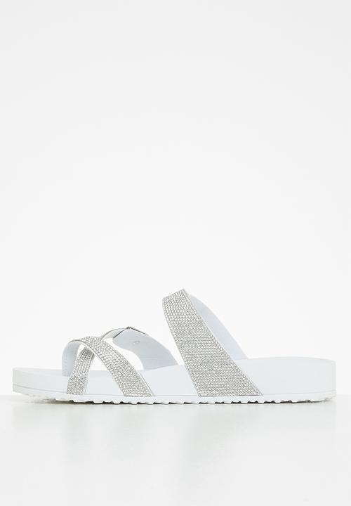 Madden Girl - Twila-r slide - white