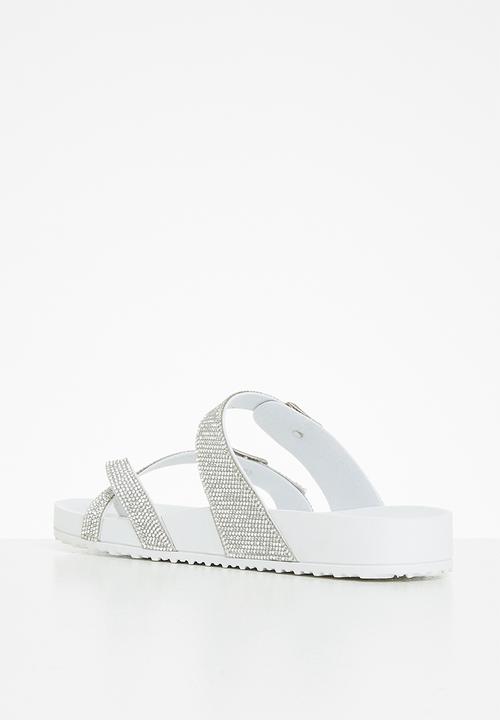 Madden Girl - Twila-r slide - white