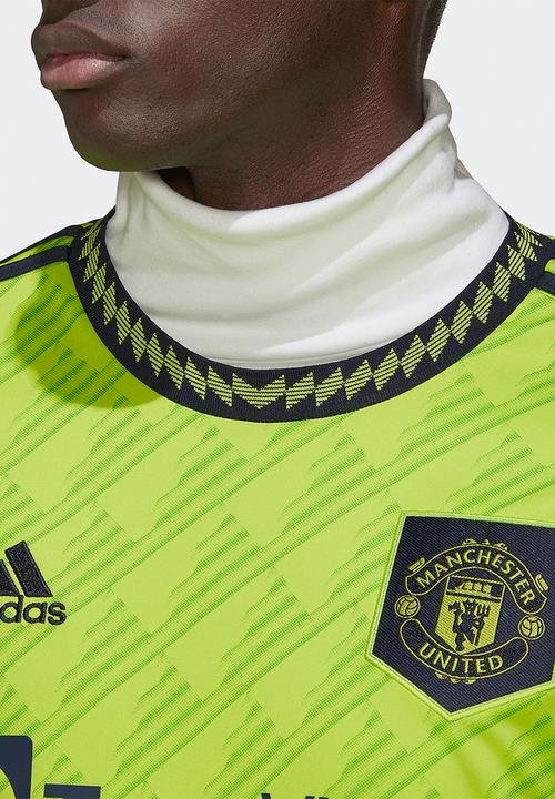 adidas Performance - Manchester United 22/23 Third Jersey - semi solar slime