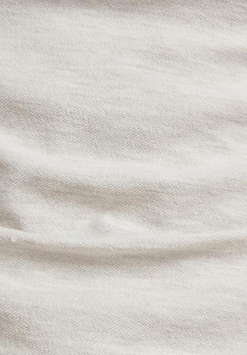 G-STAR - Textured sweater long sleeve - whitebait heather