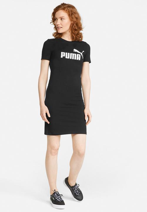 PUMA - Ess slim tee dress - black