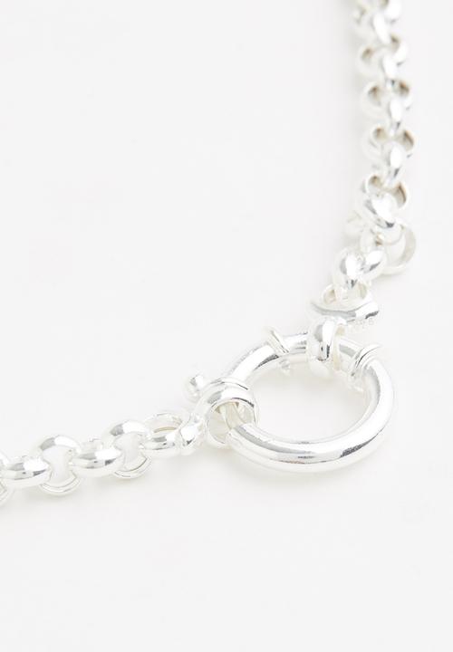 Matter of Fakt - Oasis og chain necklace - silver