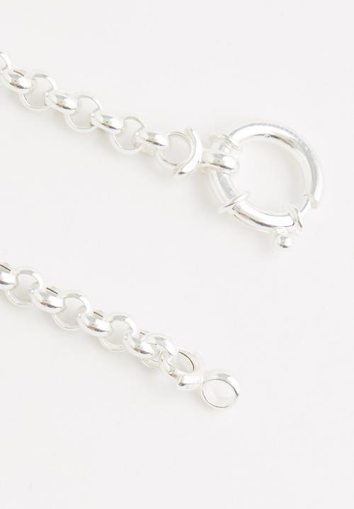 Matter of Fakt - Oasis og chain bracelet - silver