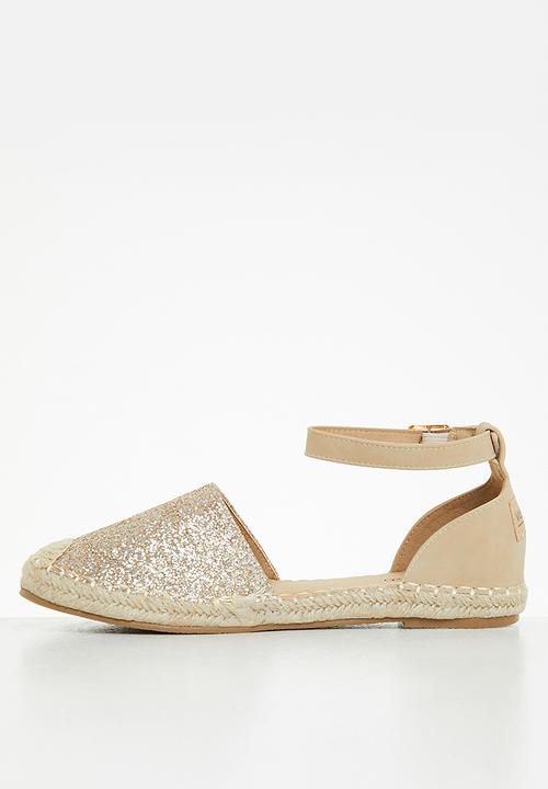 Viabeach - Espa 17 ankle tie espadrille - gold