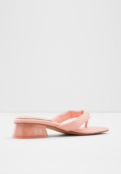 ALDO - Gisela barely there block heel - light orange