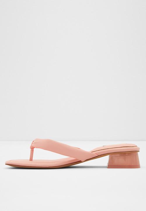 ALDO - Gisela barely there block heel - light orange