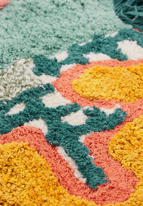 Sixth Floor - Patches tufted rug - multi