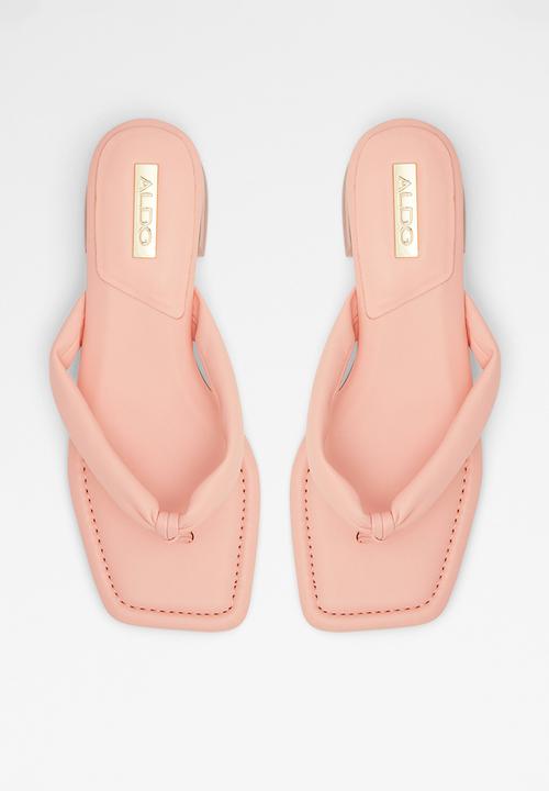ALDO - Gisela barely there block heel - light orange