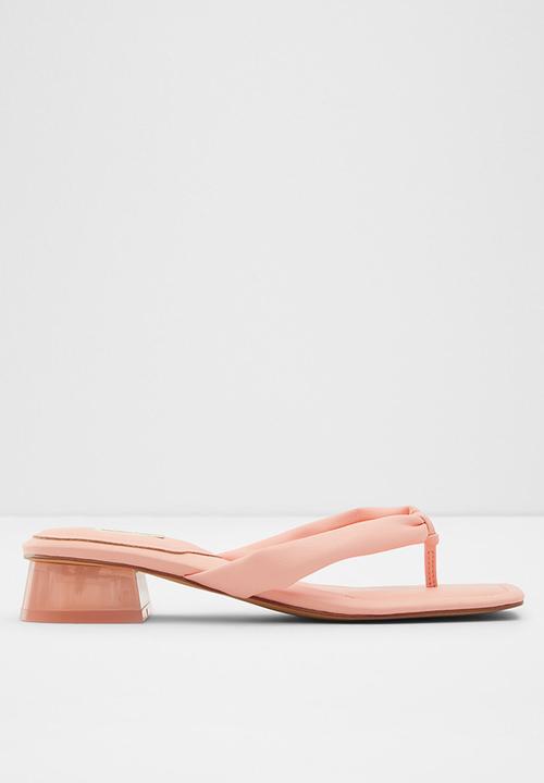 ALDO - Gisela barely there block heel - light orange