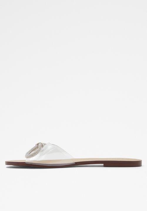 ALDO - Ibigothiel sandal  - silver & clear multi