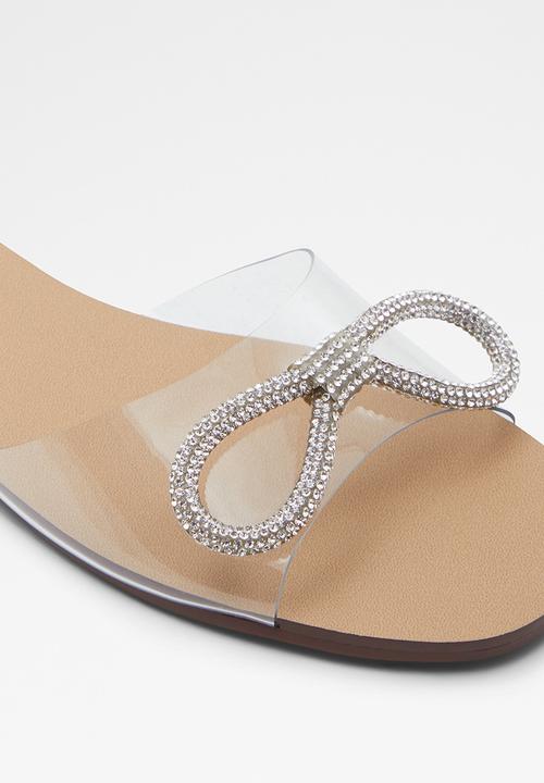 ALDO - Ibigothiel sandal  - silver & clear multi