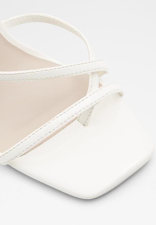 ALDO - Hainiel ankle strap heel - white