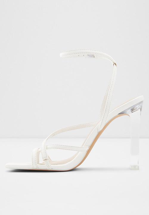 ALDO - Hainiel ankle strap heel - white