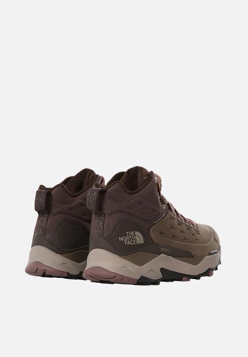 The North Face - W vectiv exploris mid futurelight lthr - bipartisan brown/coffee brown (md0)