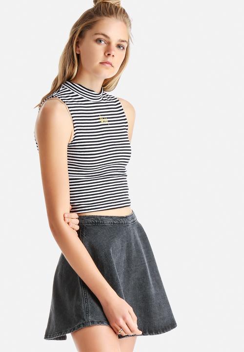Stussy - Wharfie Sleeveless Crop Polo