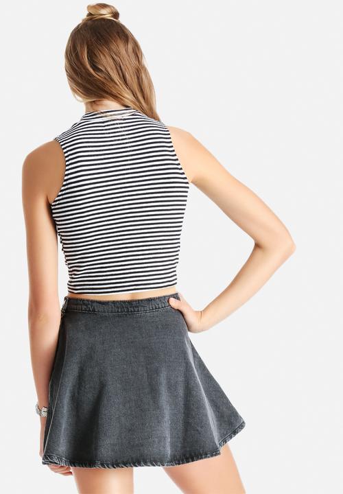 Stussy - Wharfie Sleeveless Crop Polo