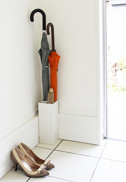 Yamazaki - Smart umbrella stand - white