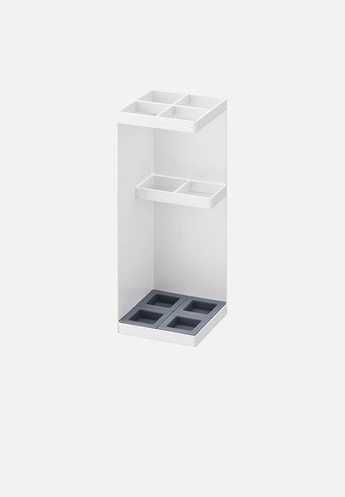 Yamazaki - Smart umbrella stand - white