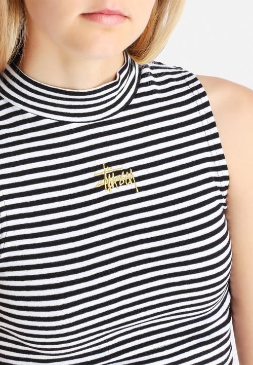 Stussy - Wharfie Sleeveless Crop Polo