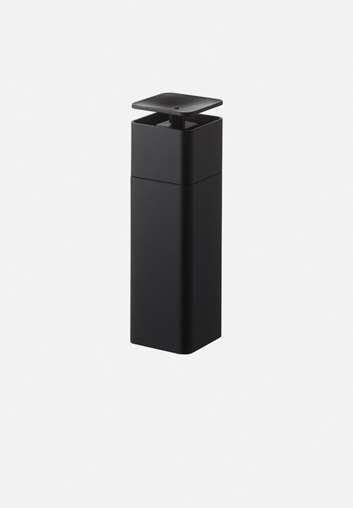 Yamazaki - Tower push soap dispenser - black