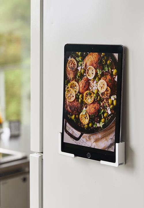 Yamazaki - Tower magnetic tablet holder - white