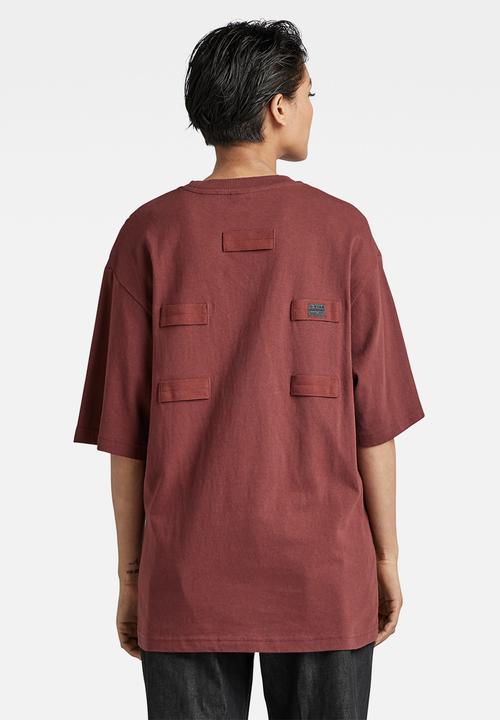 G-STAR - Back tape short sleeve T-shirt - paccio