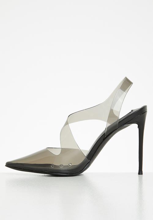Steve Madden - Vienne barely there stiletto heel - black