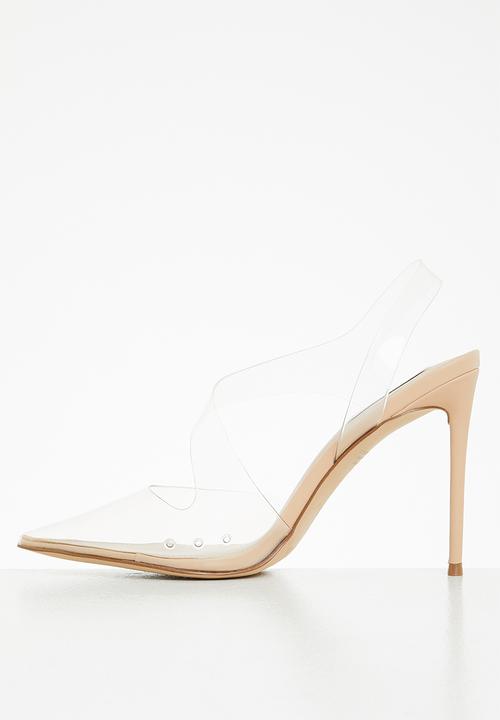 Steve Madden - Vienne barely there stiletto heel - clear